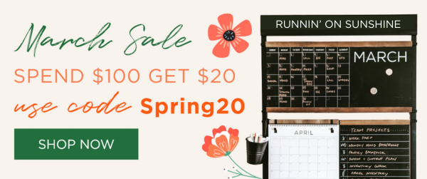 Shop the March Sale!