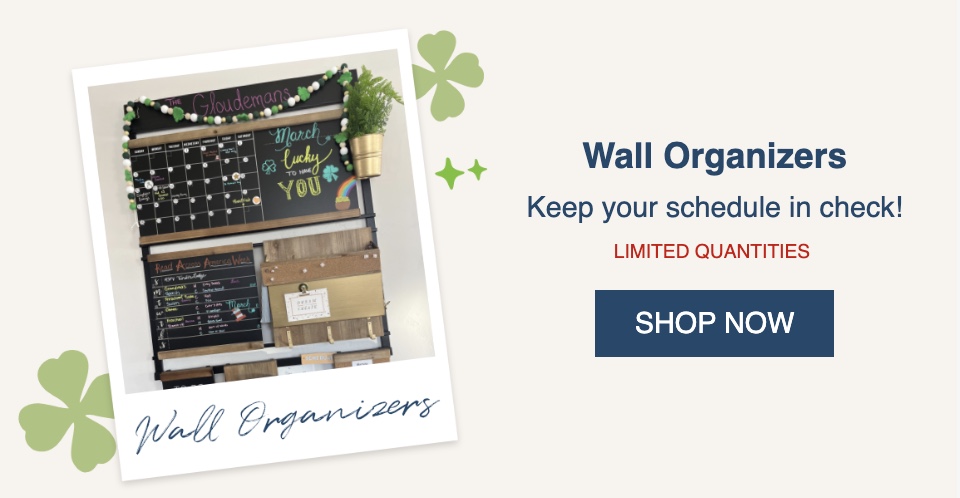 Shop Wall Organizers!