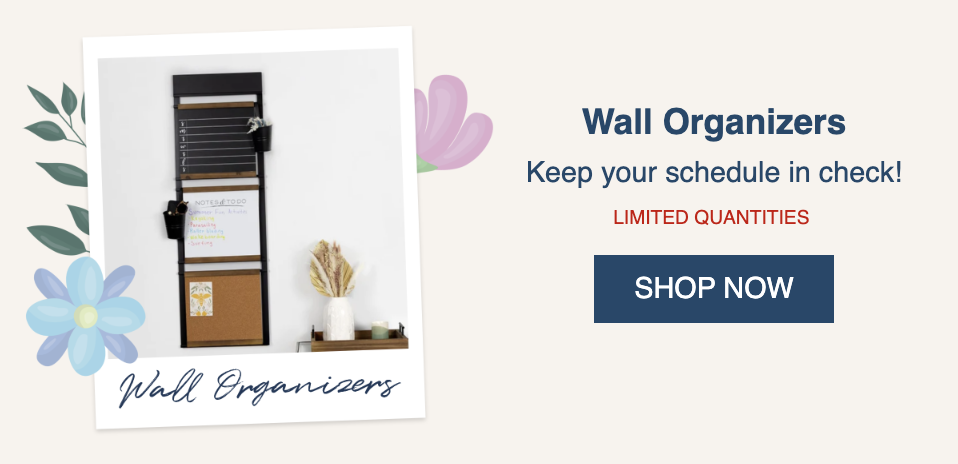 Shop Wall Organizers!