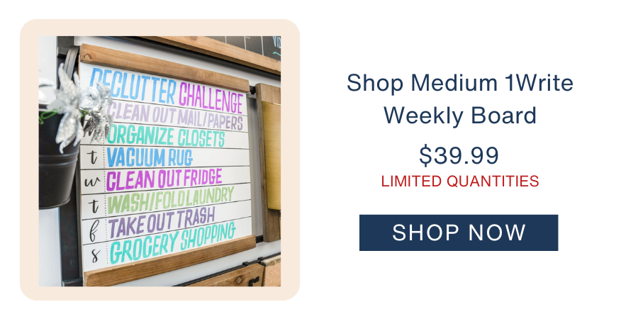 Shop Weekly Board!