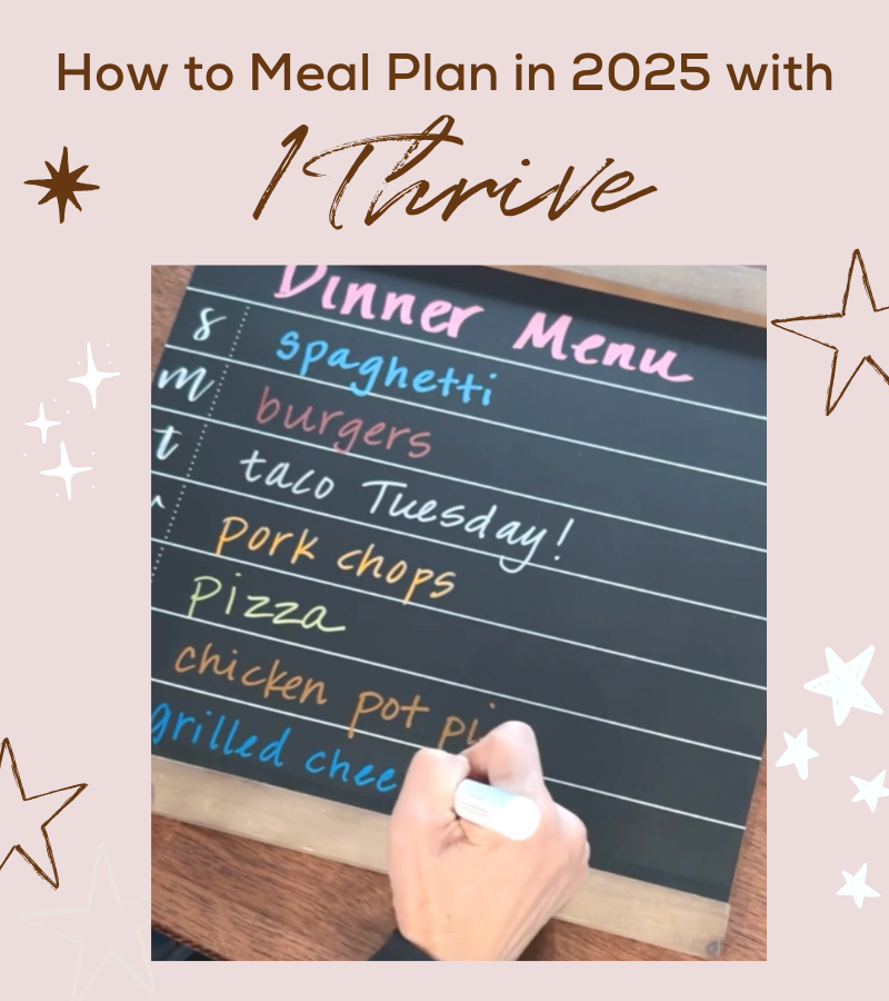 See how to meal plan in 2025!